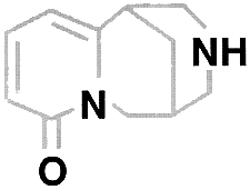 Fig. 1 Structural formula of cytisine